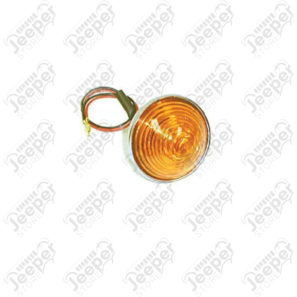 Turn Signal/Parking Light Assembly; 55-71 Willys/Jeep CJ