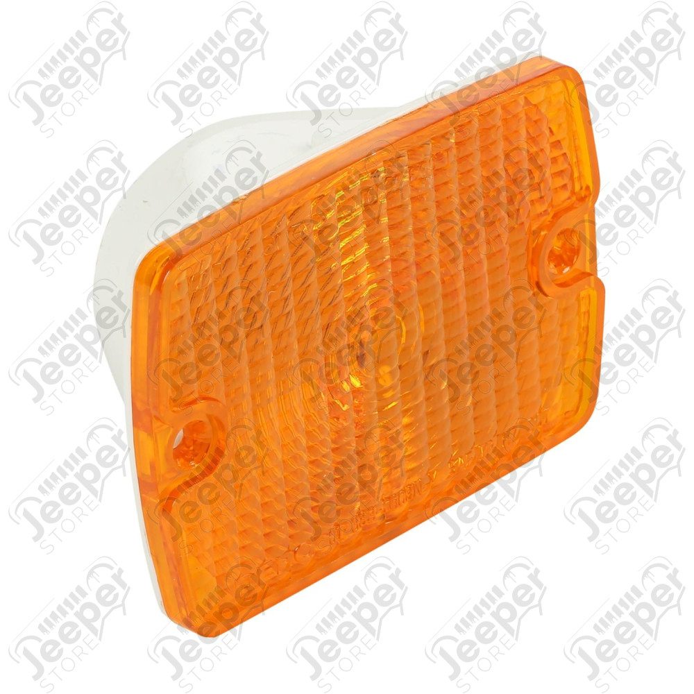 Parking Light Assembly, Amber; 87-93 Jeep Wrangler YJ