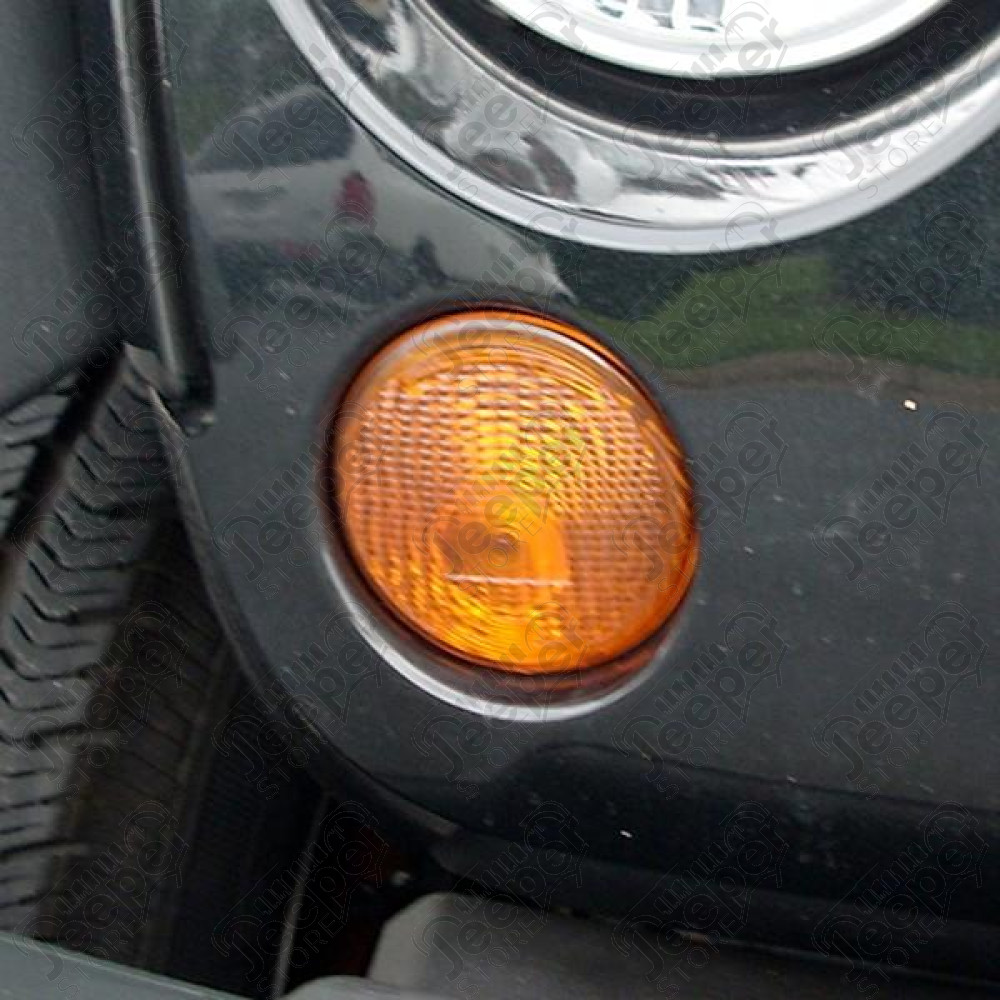 Parking Light Assembly, Right Amber; 07-13 Jeep Wrangler JK