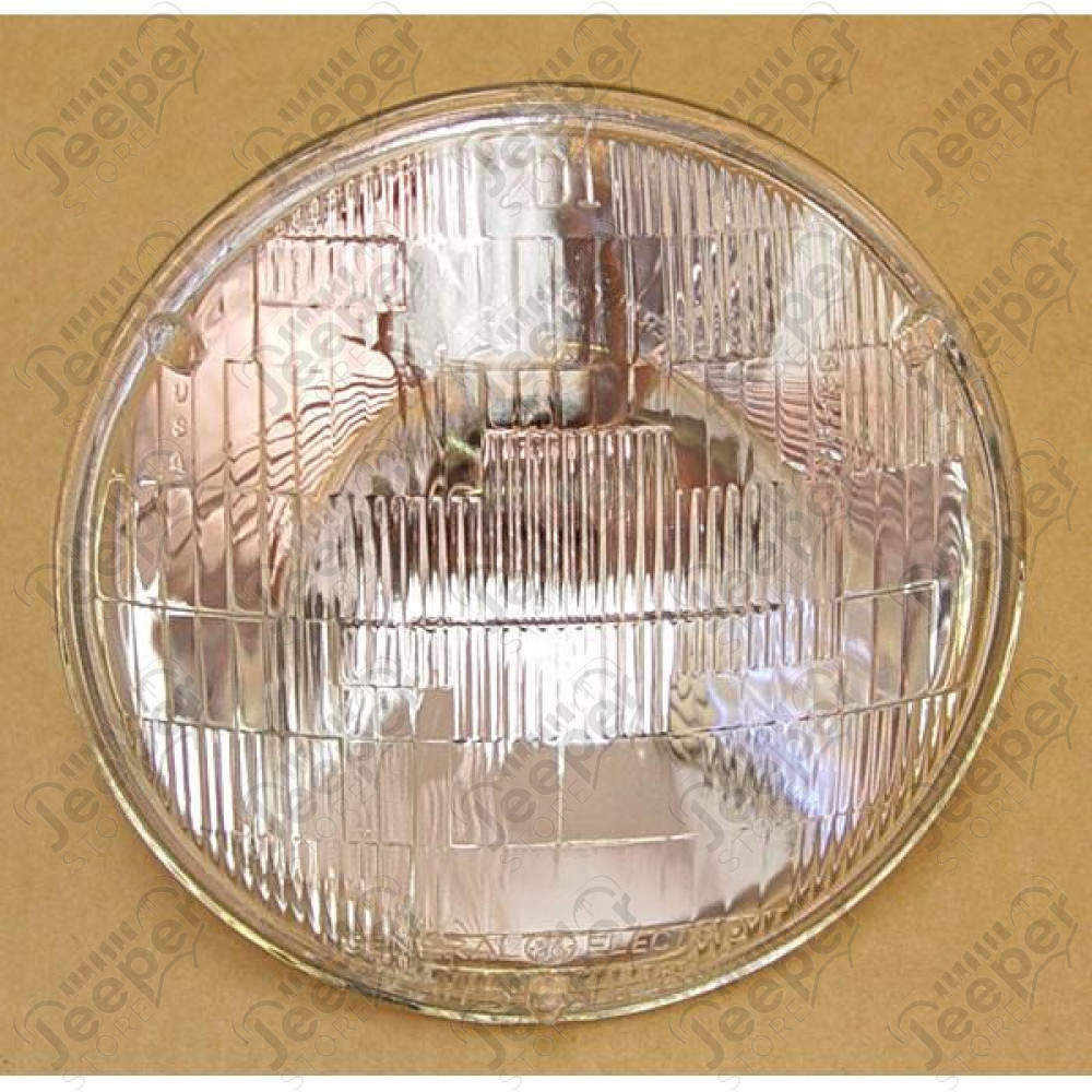 Headlight Bulb, Sealed, 6V; 46-64 Willys/Jeep CJ