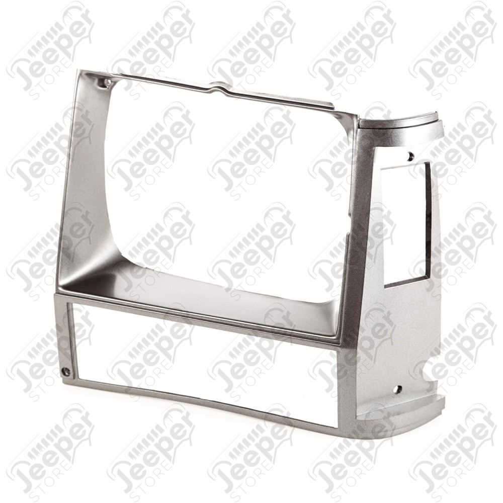 Headlight Bezel, Left, Gray 84-90 Jeep Cherokee XJ
