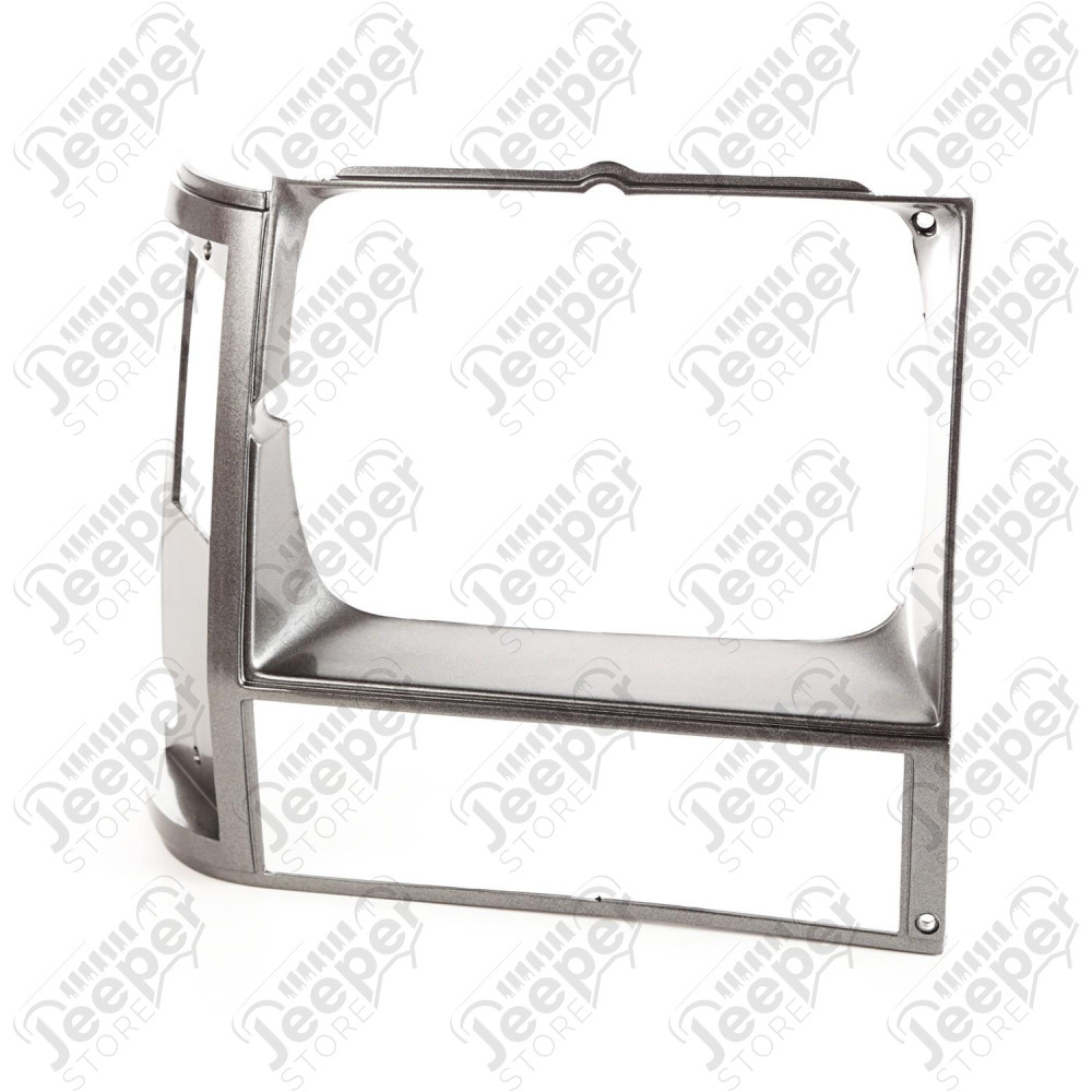 Headlight Bezel, Right, Gray 84-90 Jeep Cherokee XJ