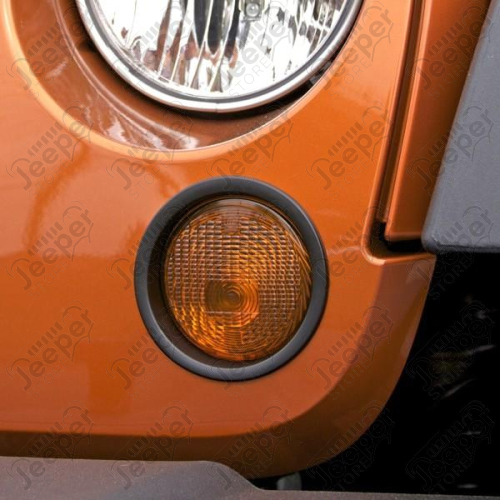 Turn Signal Bezel Trim; 07-18 Jeep Wrangler JK