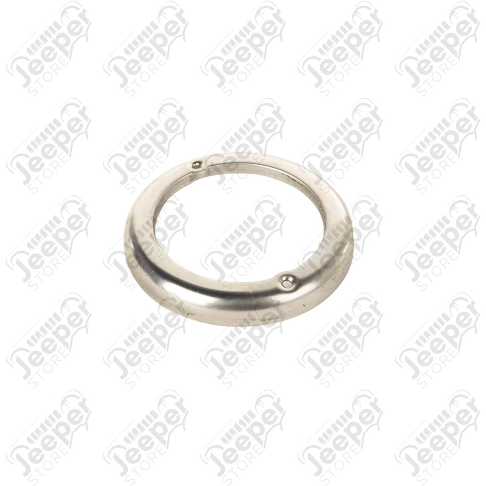 Parking Light Bezel, Chrome, 46-53 Willys Models