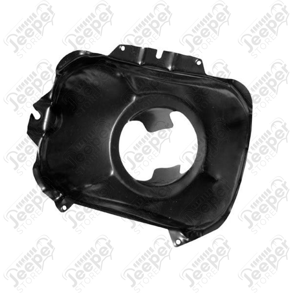 Headlight Housing; 84-01 Jeep Wrangler YJ/Cherokee XJ