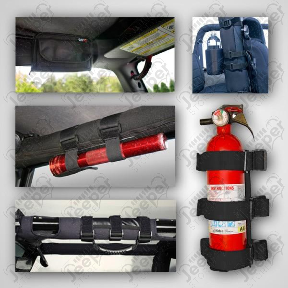 Roll Bar Accessory Kit, Interior; 76-06 Jeep CJ/Wrangler YJ/TJ