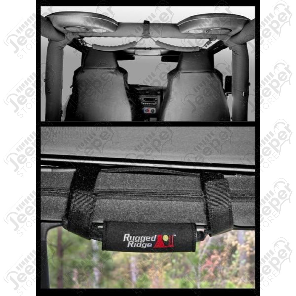 Grab Handle Cover Kit, Neoprene; 97-06 Jeep Wrangler TJ
