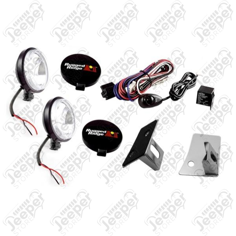 Light Mount Kit, Windshield; 07-18 Jeep Wrangler JK
