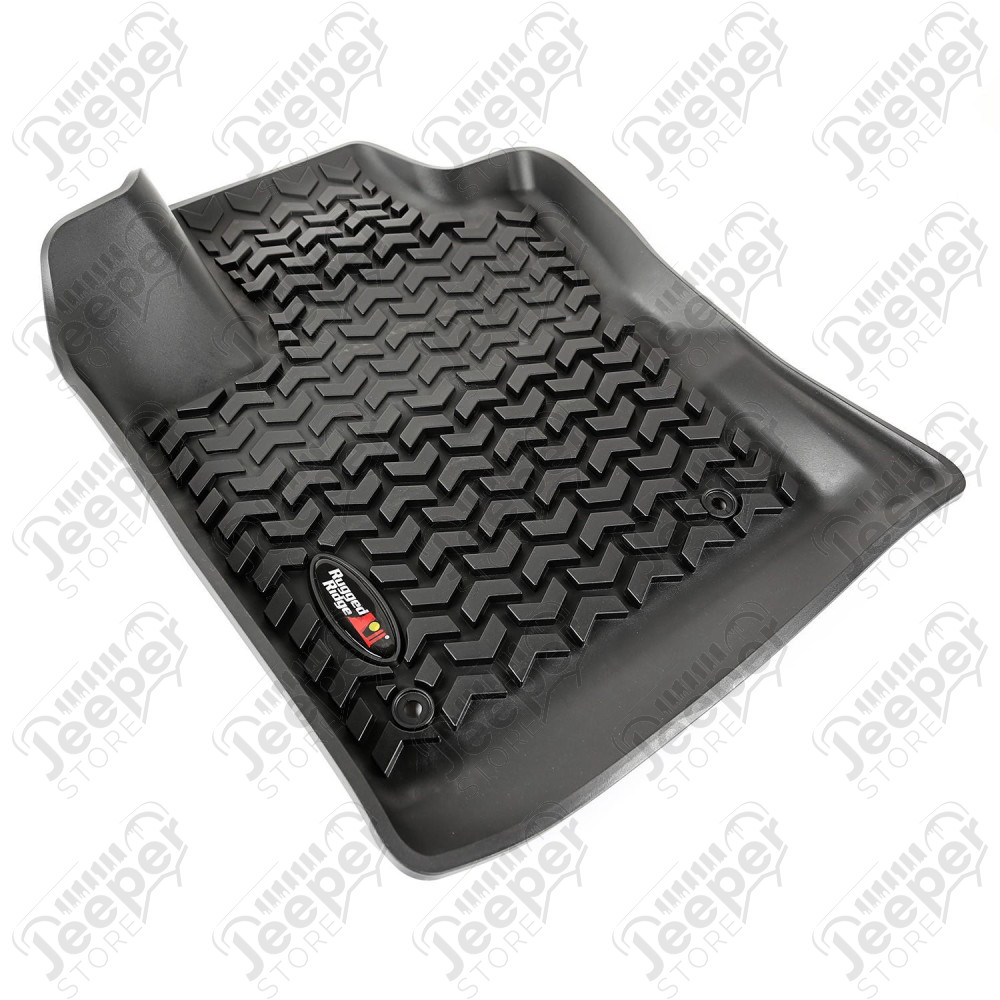 All Terrain Floor Liner, Front Pair, Black 15-18 Jeep Renegade BU