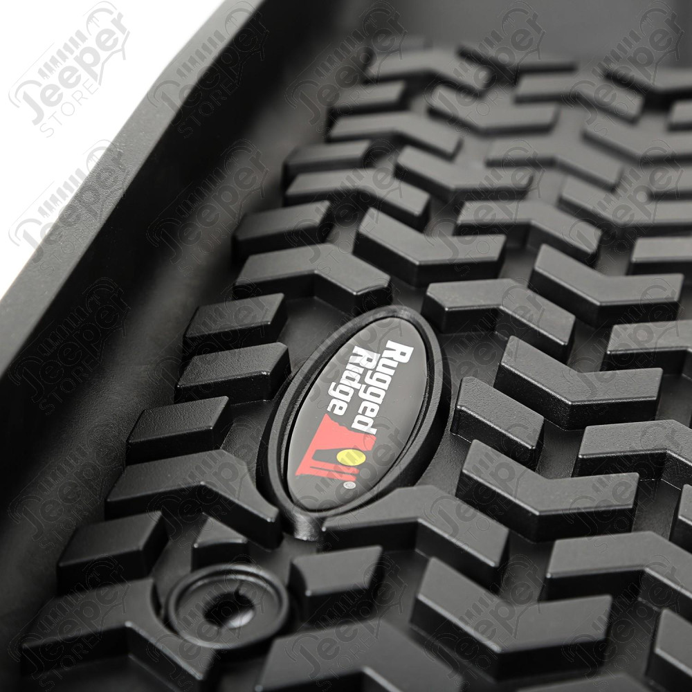 All Terrain Floor Liner, Front Pair, Black 15-18 Jeep Renegade BU