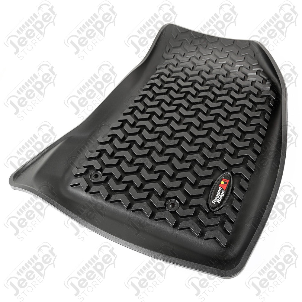 All Terrain Floor Liner, Front Pair, Black 15-18 Jeep Renegade BU