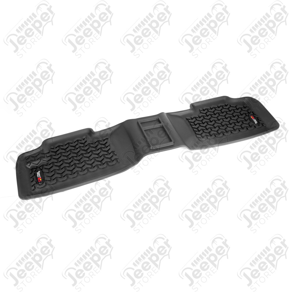Floor Liner, Rear; Black, 2011-2020 Dodge / Jeep Durango / Grand Cherokee WK2 
