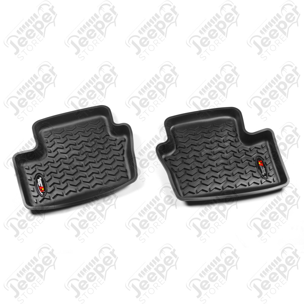 All Terrain Floor Liner, Front Pair, Black 07-17 MK/Dodge Caliber