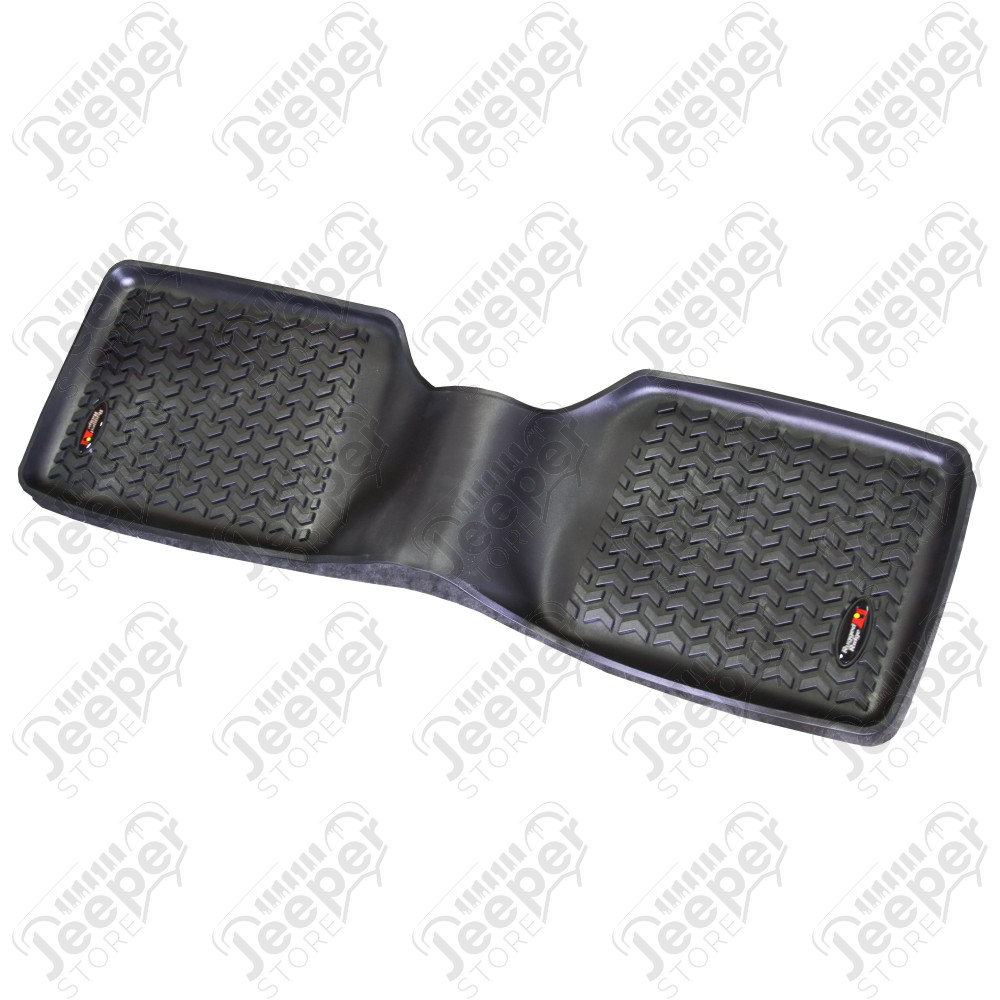 All Terrain Floor Liner, Rear, Black; 84-01 Jeep Cherokee XJ