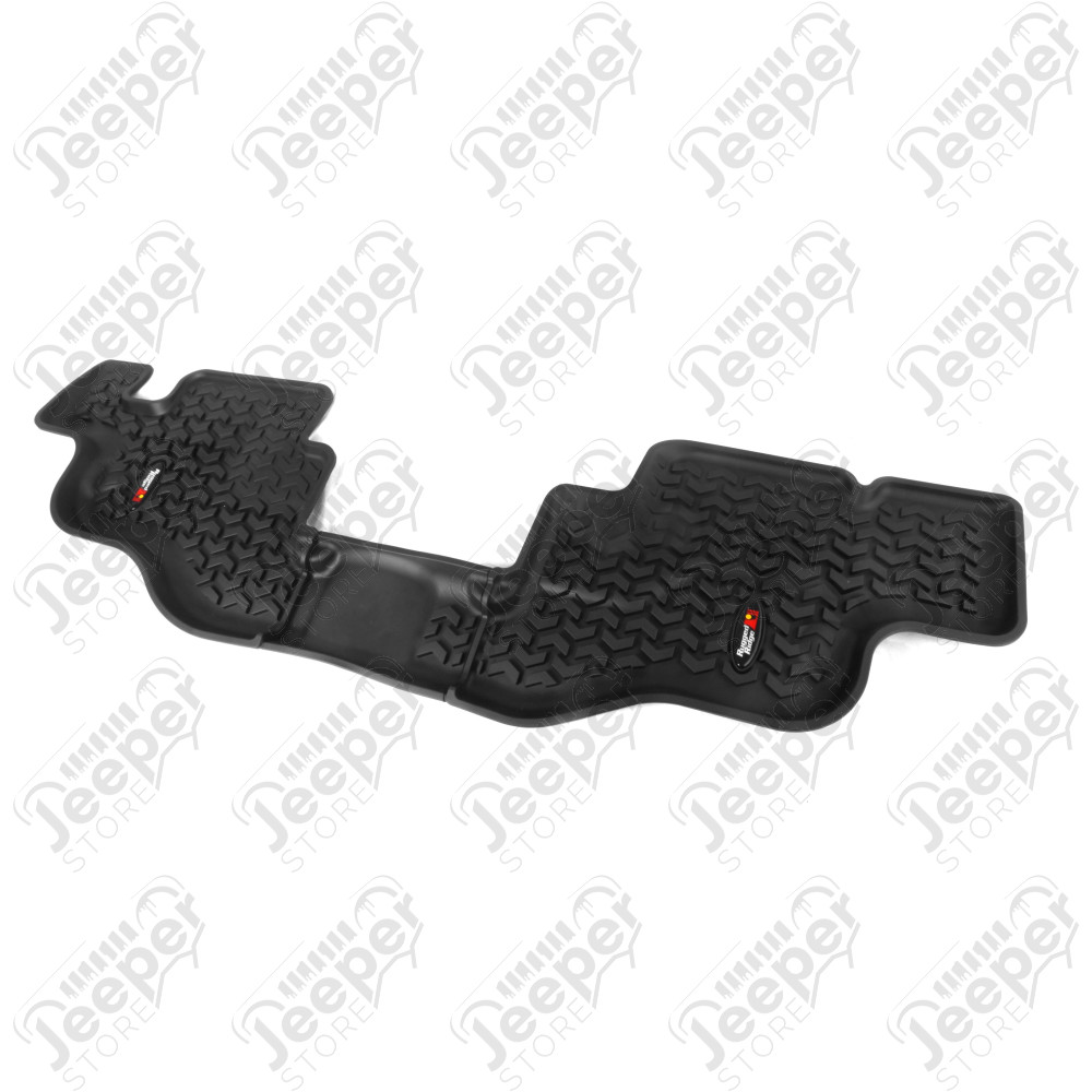 All Terrain Floor Liner, Rear, Black; 76-95 Jeep CJ7/Wrangler YJ