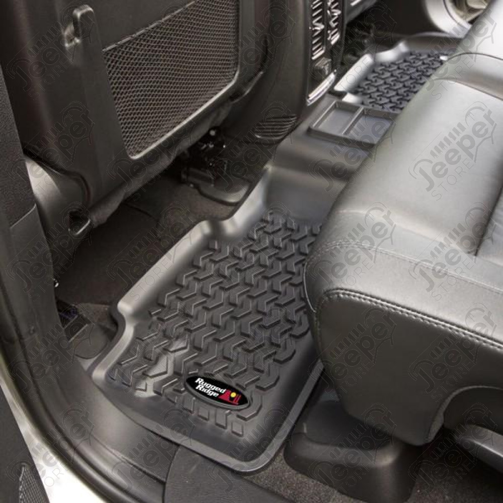 All Terrain Floor Liner, Rear, Black 05-10 Jeep WK/XK