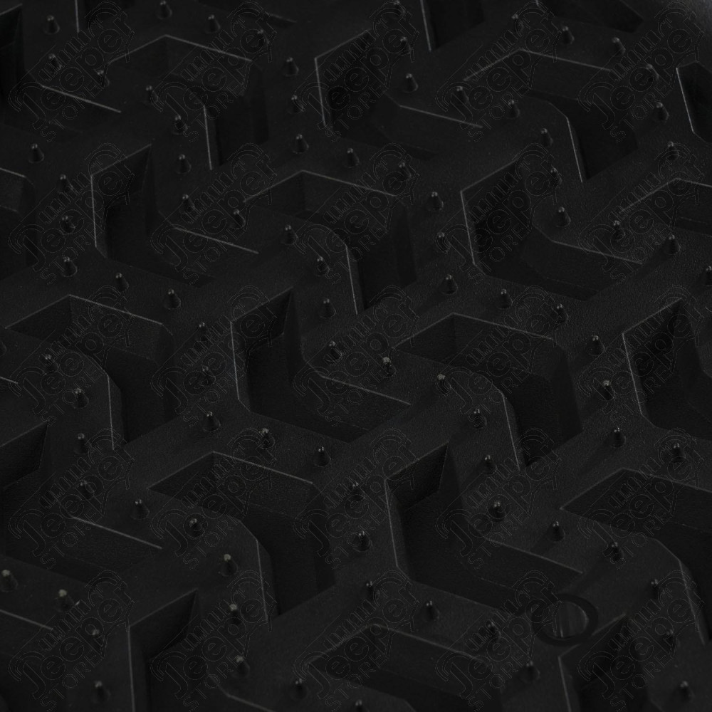Floor Liner, Rear Black, 2018-2020 Jeep Wrangler JL 2 Dr