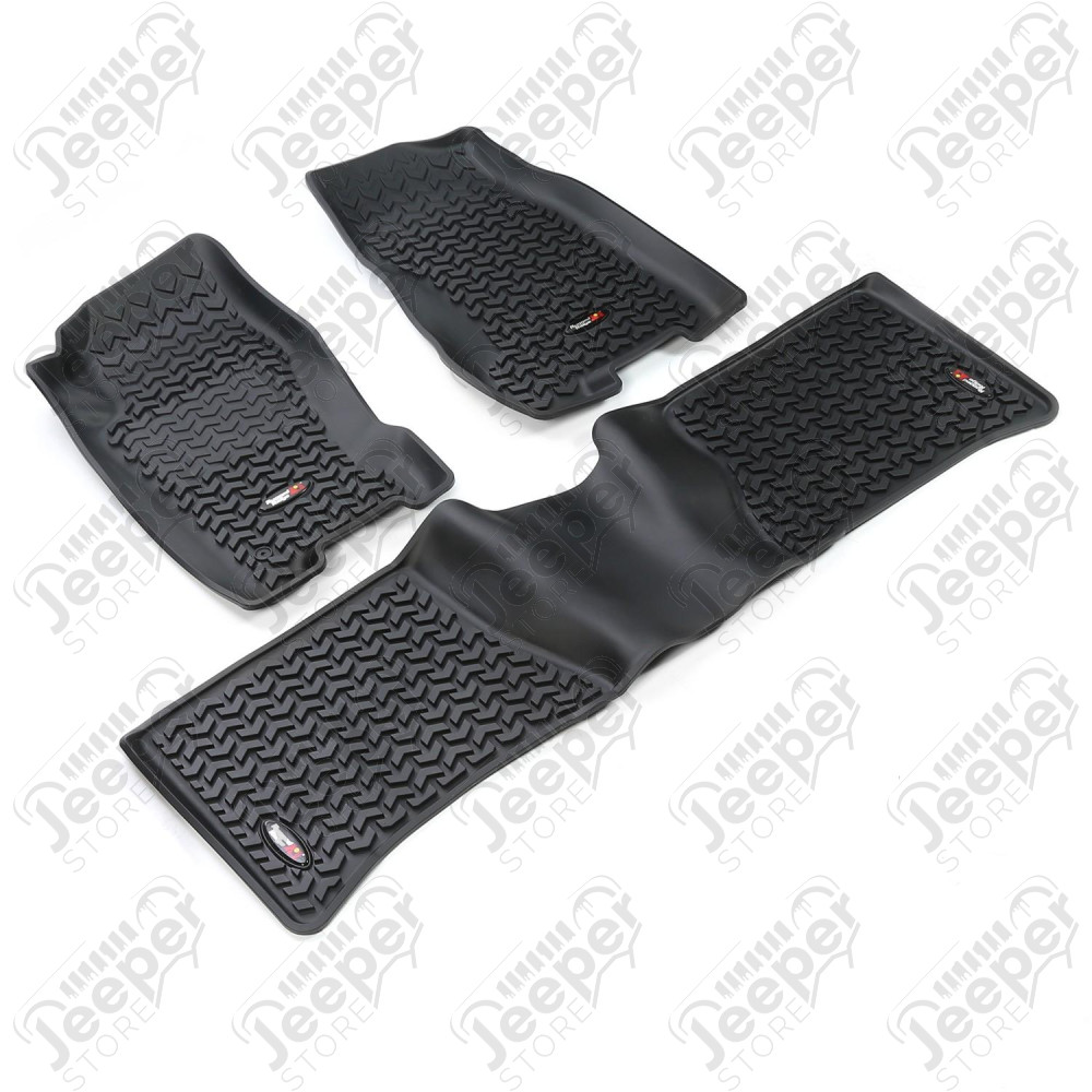 All Terrain Floor Liner Kit, Black; 99-04 Jeep Grand Cherokee WJ