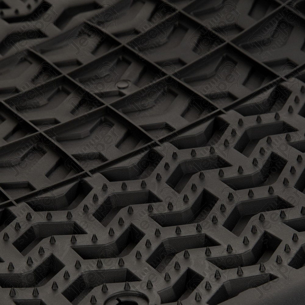 Floor Liner Kit, Blk, F/R 18-20 Wrangler JL, 2Dr