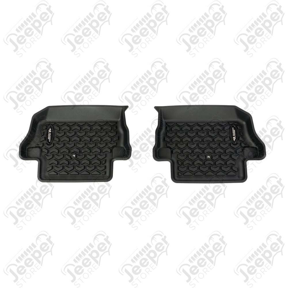 Floor Liner Kit, Blk, F/R/Short Cargo 18-20 JL 2Dr