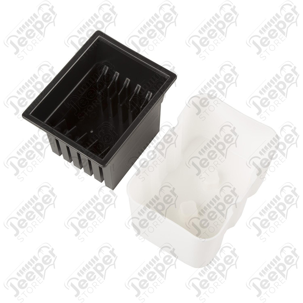 Center Console, Ultimate, Locking, Black 76-95 Jeep CJ/Wrangler YJ