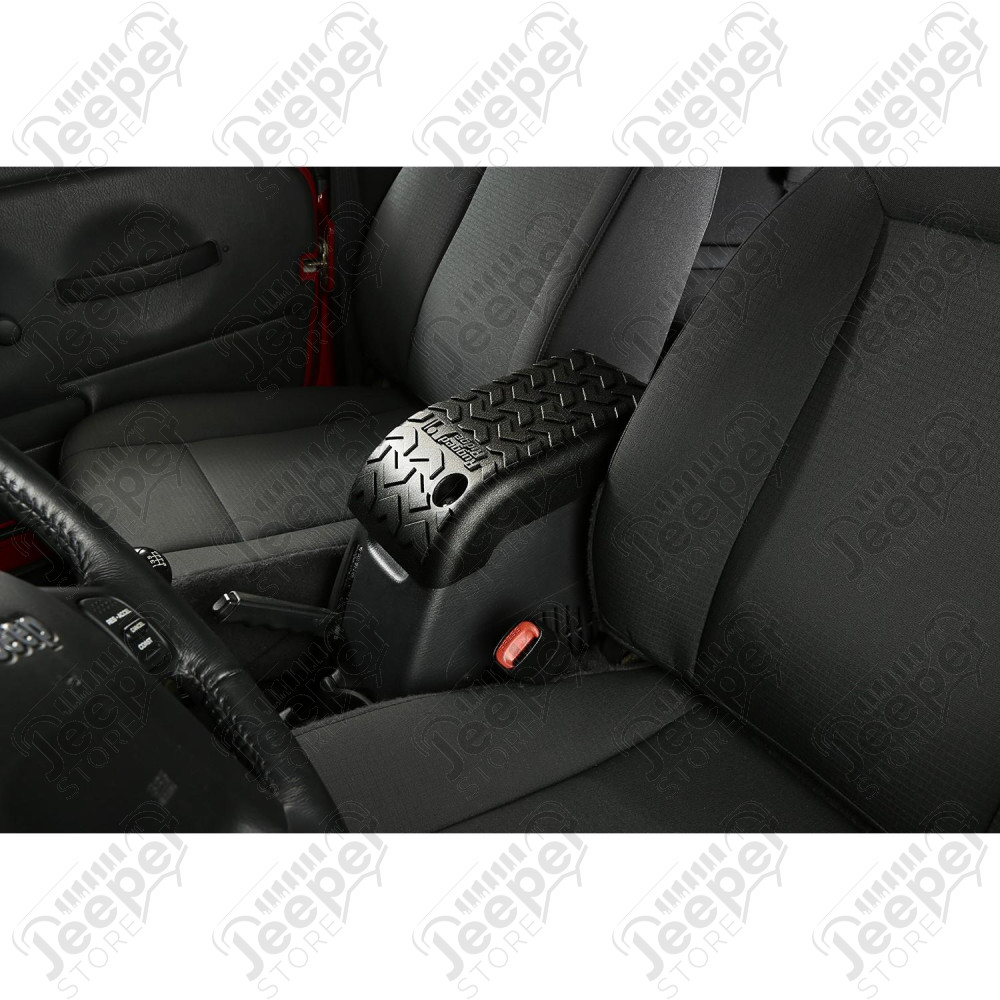 Center Console Cover, Black 02-06 TJ