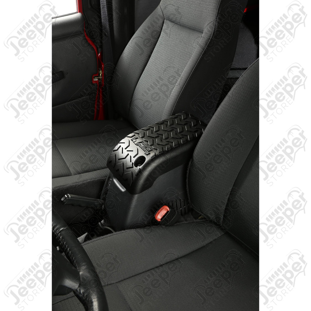 Center Console Cover, Black 02-06 TJ