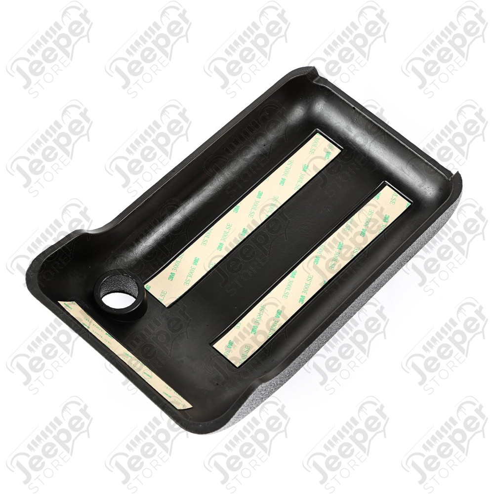 Center Console Cover, Black 02-06 TJ