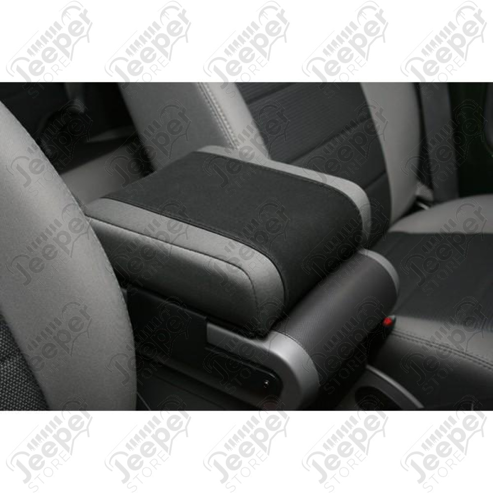 Center Console Cover,Neoprene,Blk w/ Gray 07-10(JK)