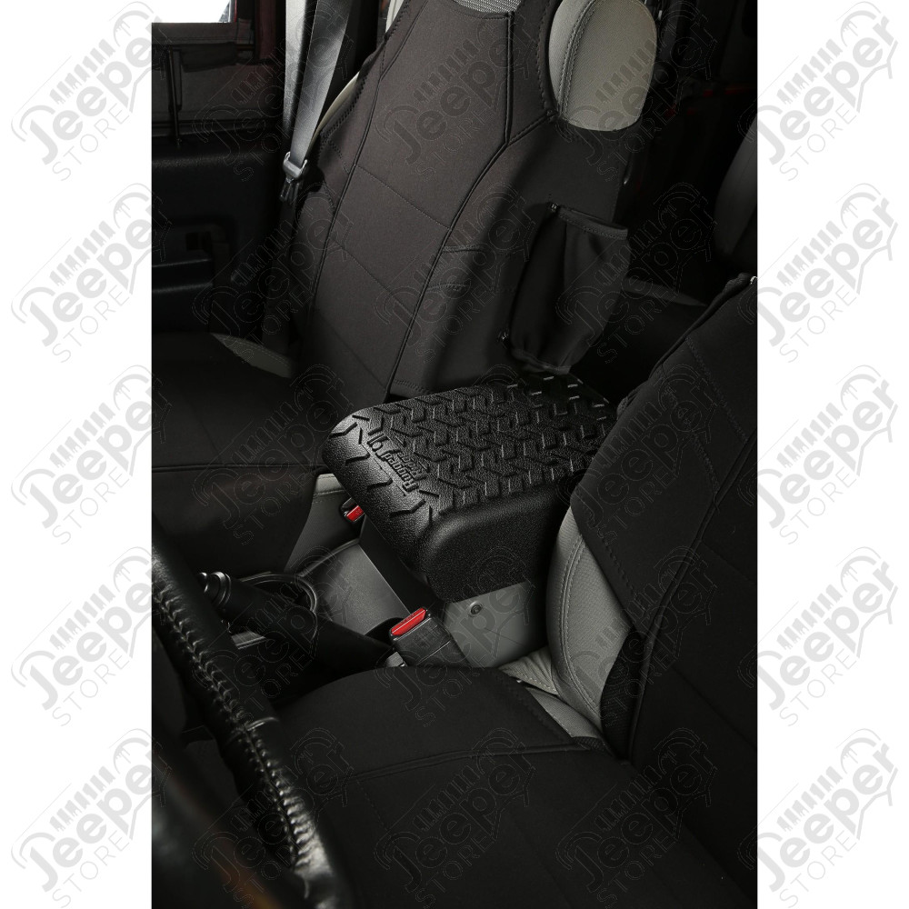 Center Console Cover, Black 07-10 Jeep Wrangler JK