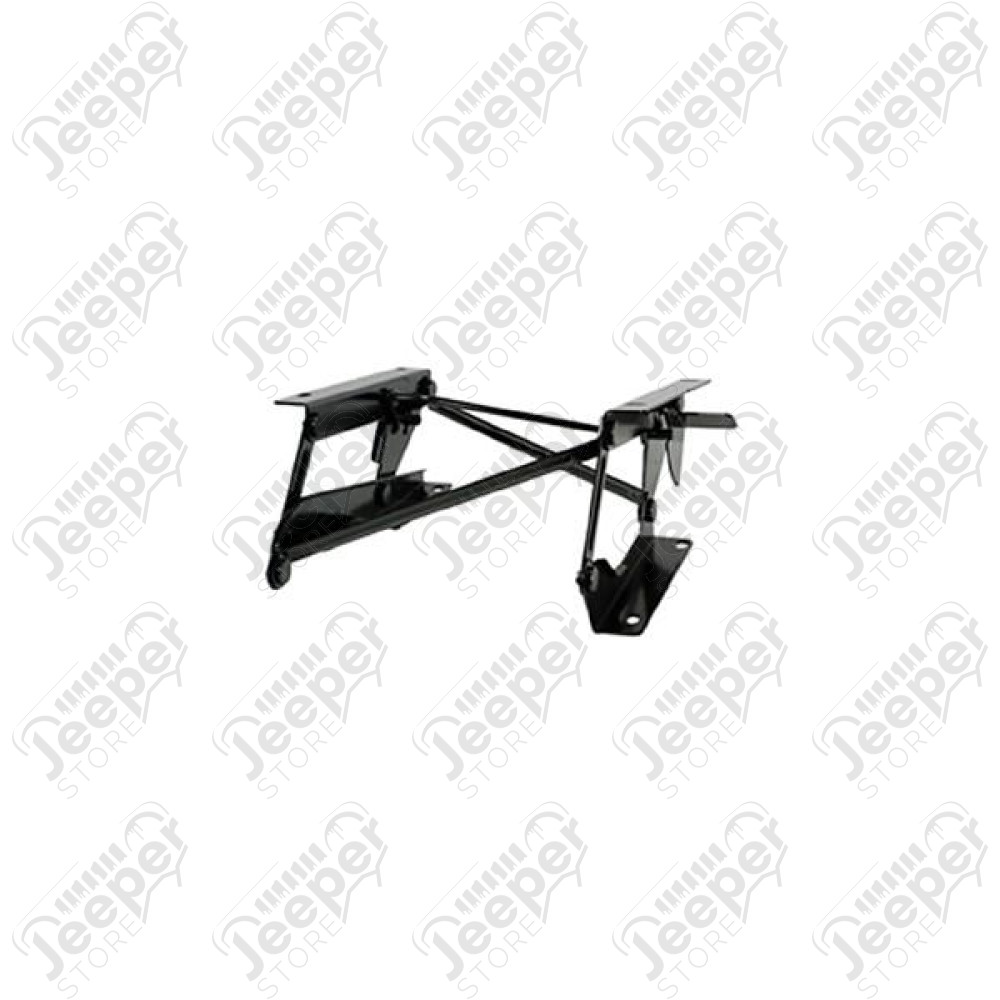 Seat Riser Bracket, Left, Fold Forward; 76-95 Jeep CJ/Wrangler YJ