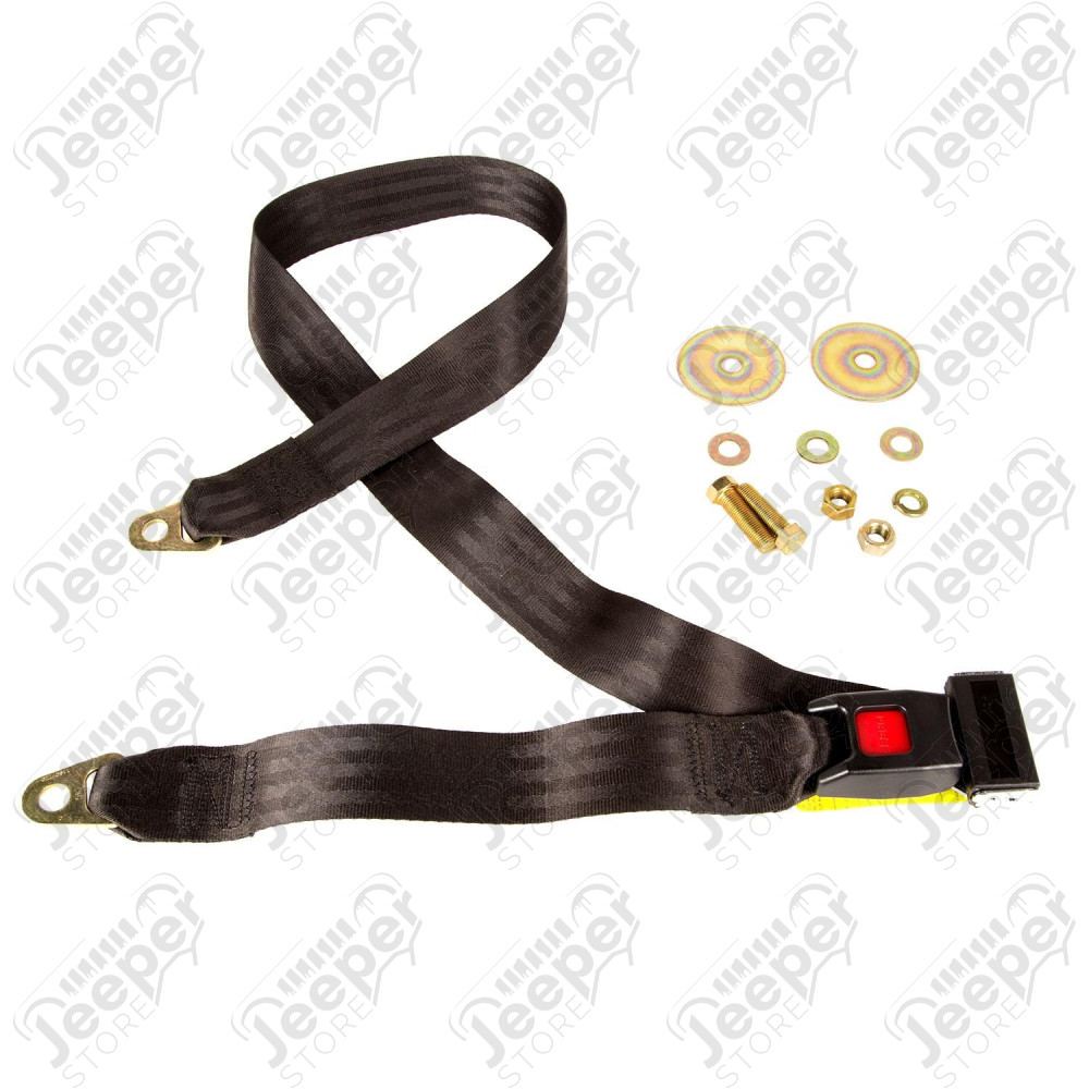 Seat Belt, 2 Point, 60 Inch Long; 41-95 Jeep CJ/Wrangler YJ