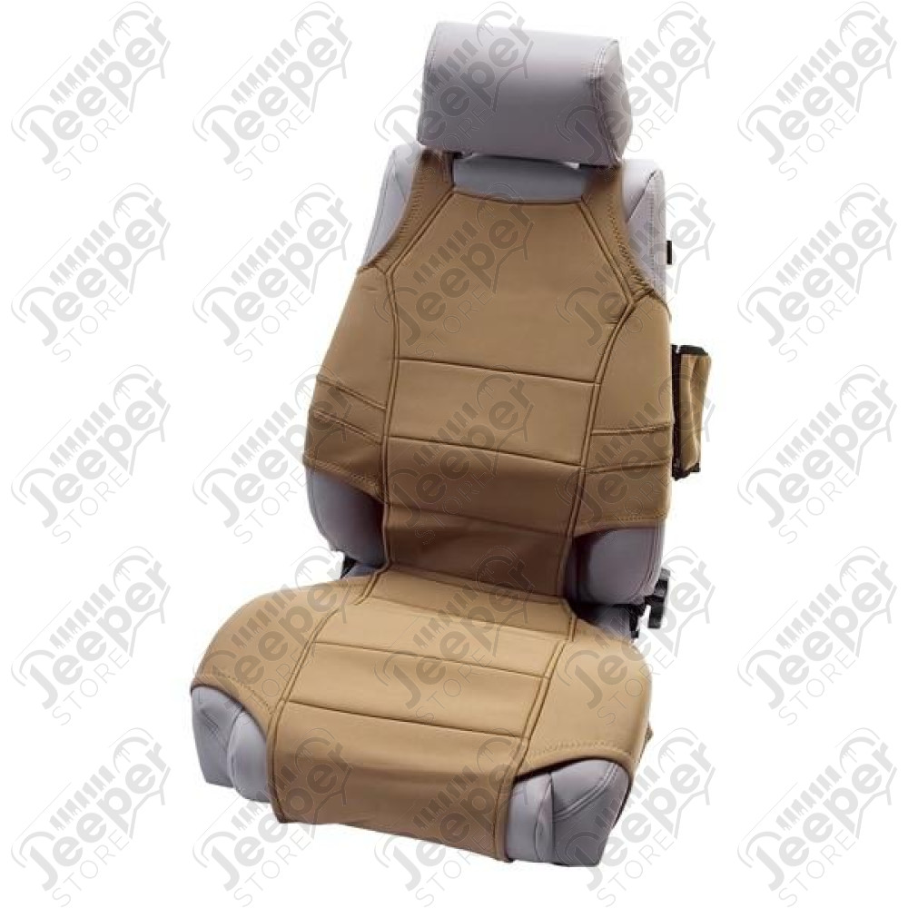 Neoprene Seat Vests, Tan; 07-20 JK/JL/JT
