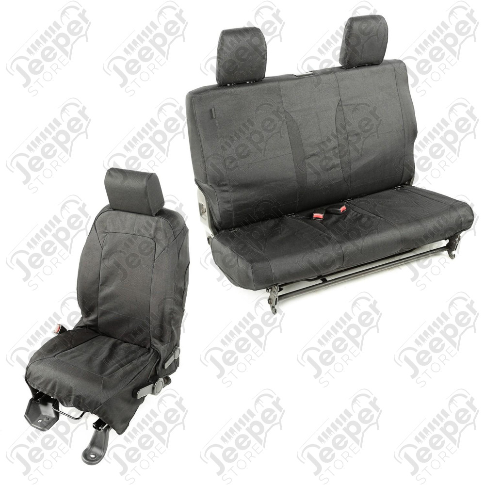 Elite Ballistic Seat Cover Kit; 07-10 Jeep Wrangler JK, 2 Door