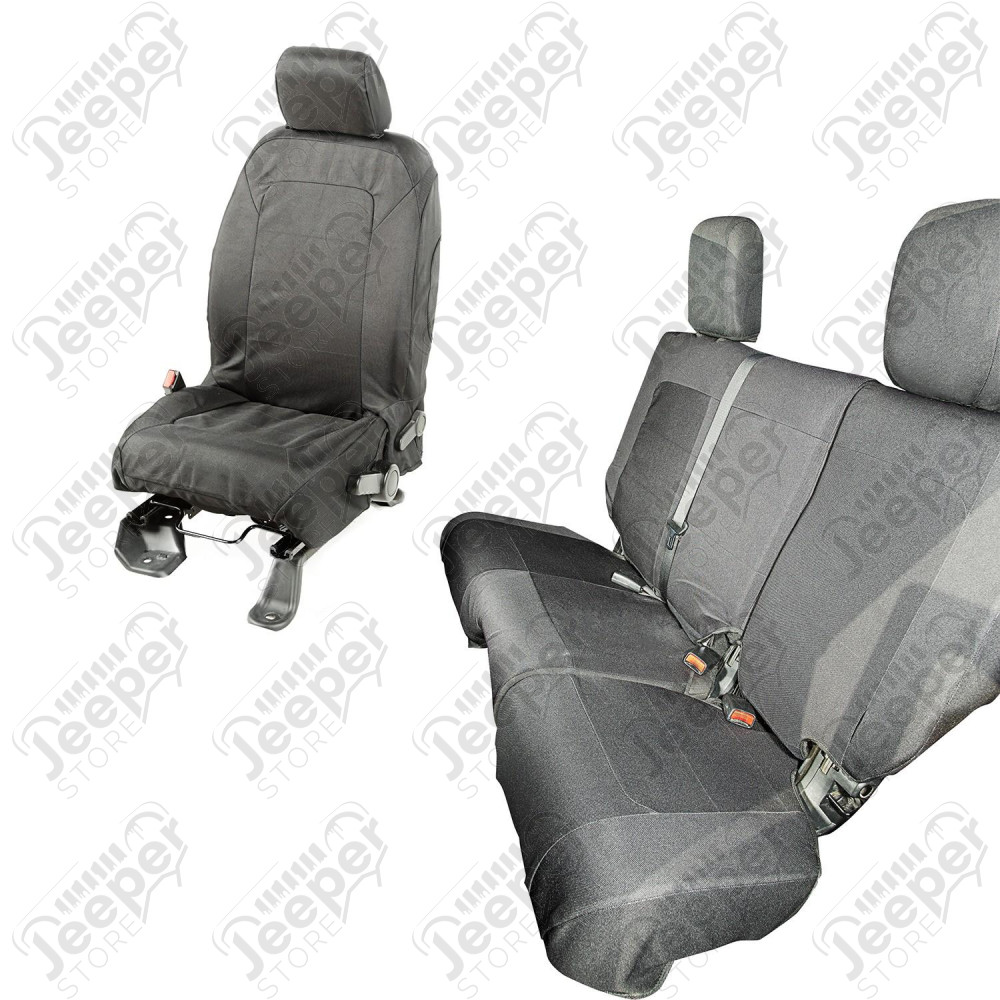 Elite Ballistic Seat Cover Kit; 11-18 Jeep Wrangler JKU, 4 Door