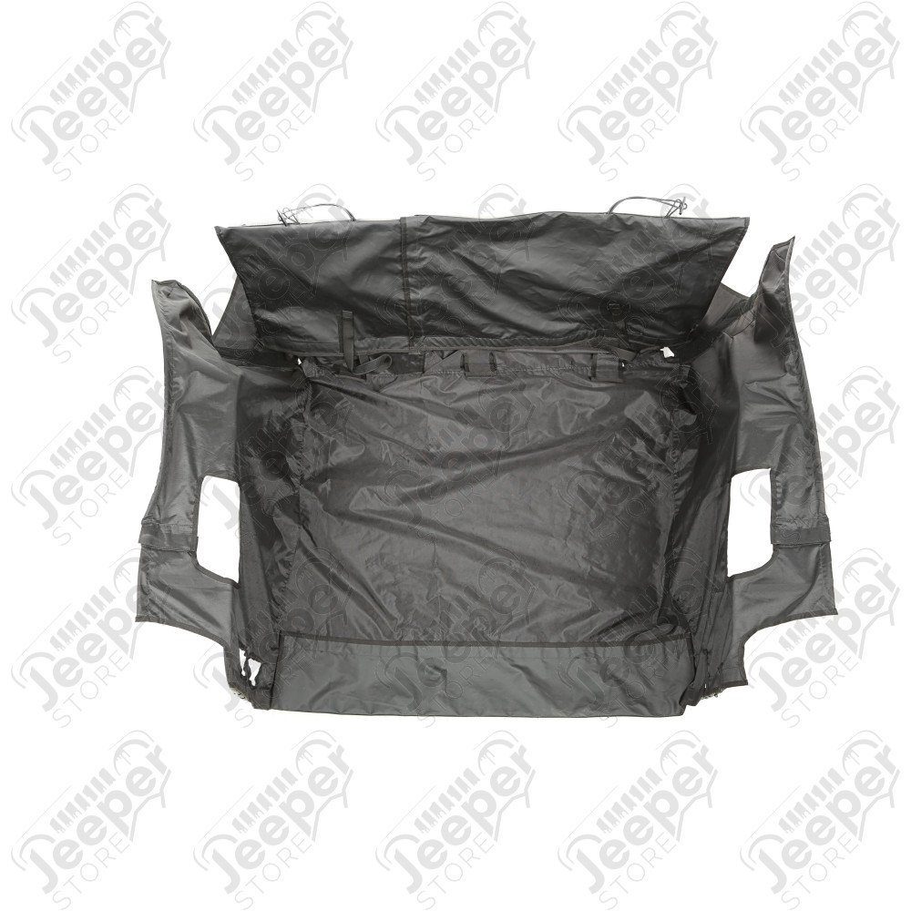 C3 Cargo Cover, No Subwoofer 07-18 Jeep Wrangler JKU, 4 Door