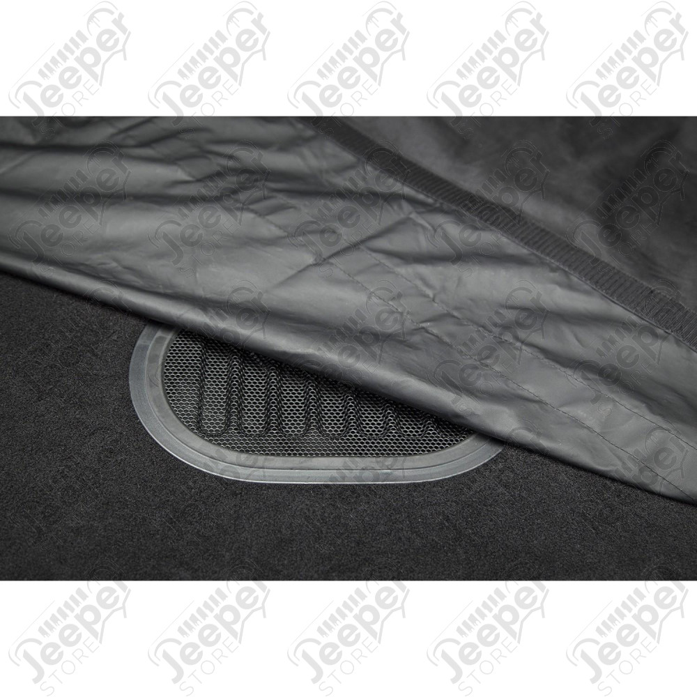 C3 Cargo Cover, No Subwoofer 07-18 Jeep Wrangler JKU, 4 Door