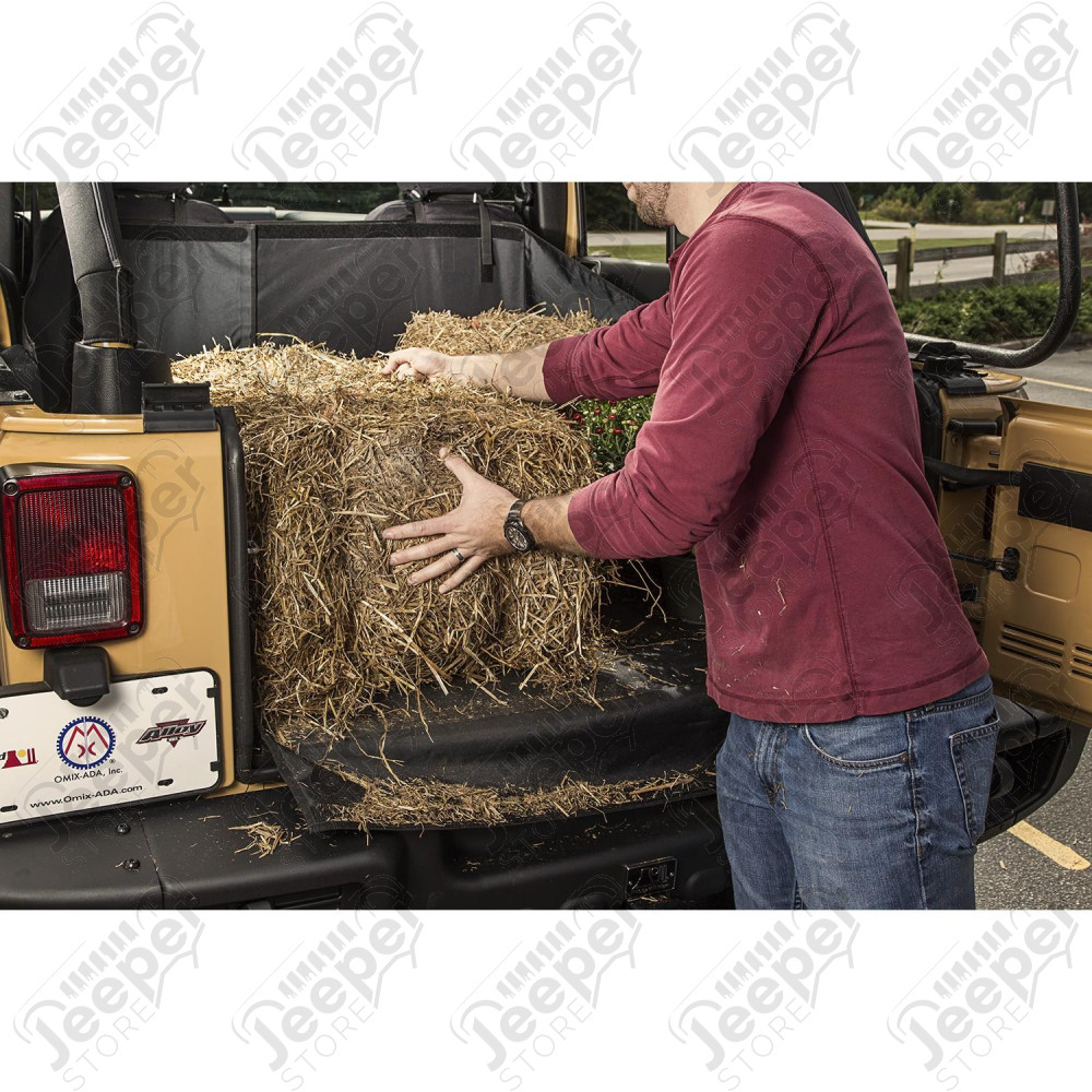 C3 Cargo Cover, No Subwoofer 07-18 Jeep Wrangler JKU, 4 Door