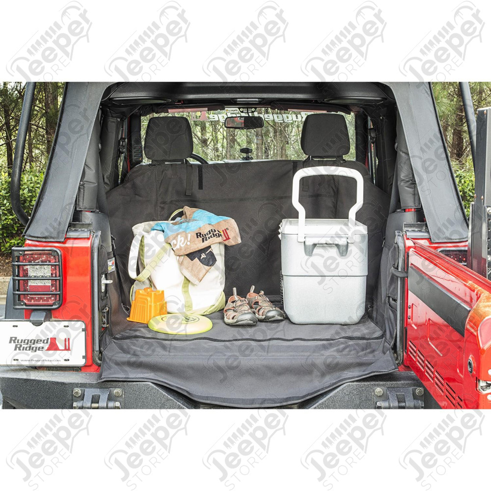 C3 Cargo Cover, No Subwoofer 07-18 Jeep Wrangler JK, 2 Door