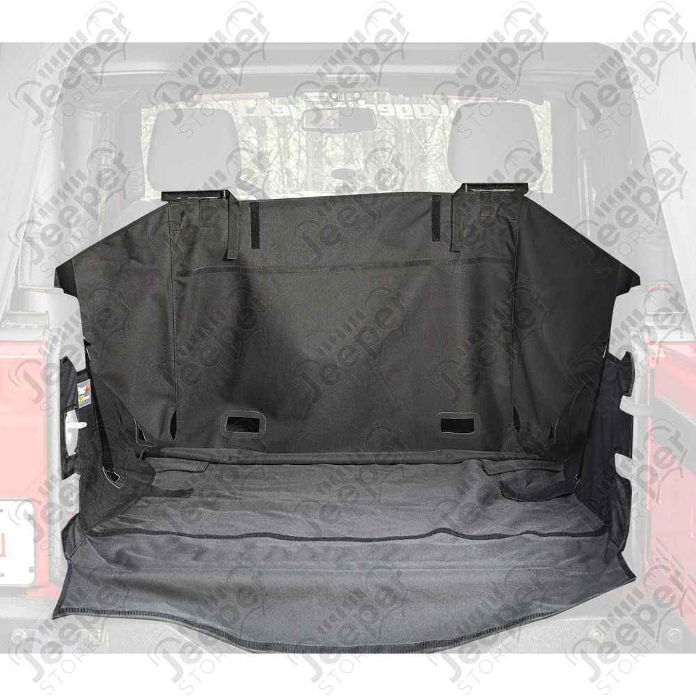 C3 Cargo Cover, No Subwoofer 07-18 Jeep Wrangler JK, 2 Door