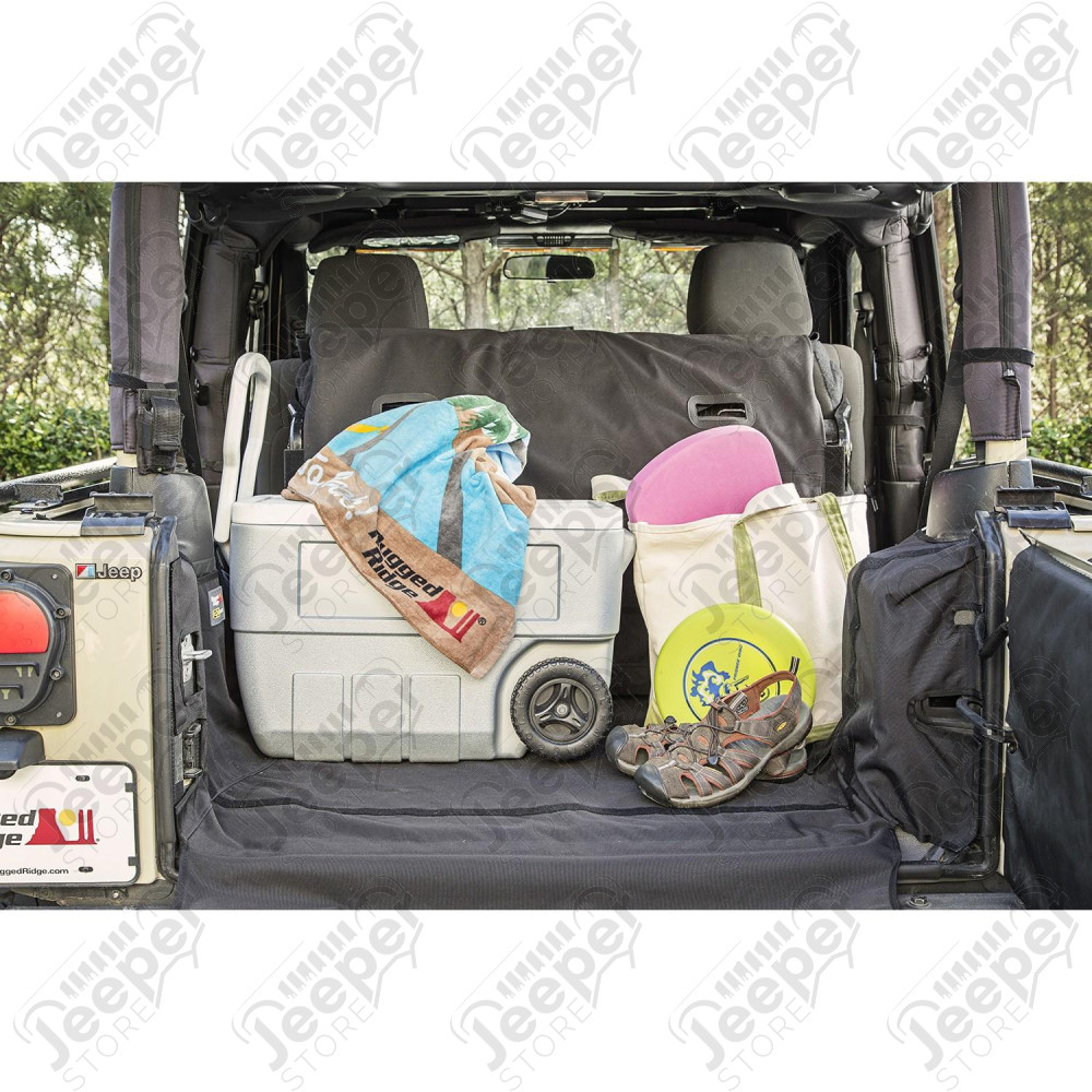 C3 Cargo Cover, Subwoofer 07-14 Jeep Wrangler JK, 2 Door