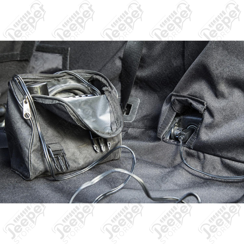 C3 Cargo Cover, Subwoofer 07-14 Jeep Wrangler JK, 2 Door