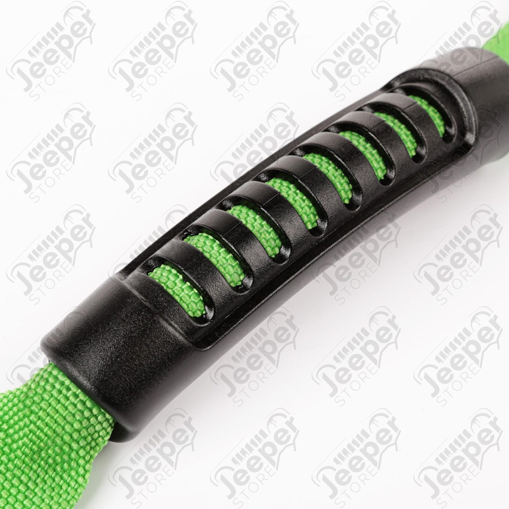 Grab Handle, A-Pillar Mounted, Green 07-18 Jeep Wrangler JK