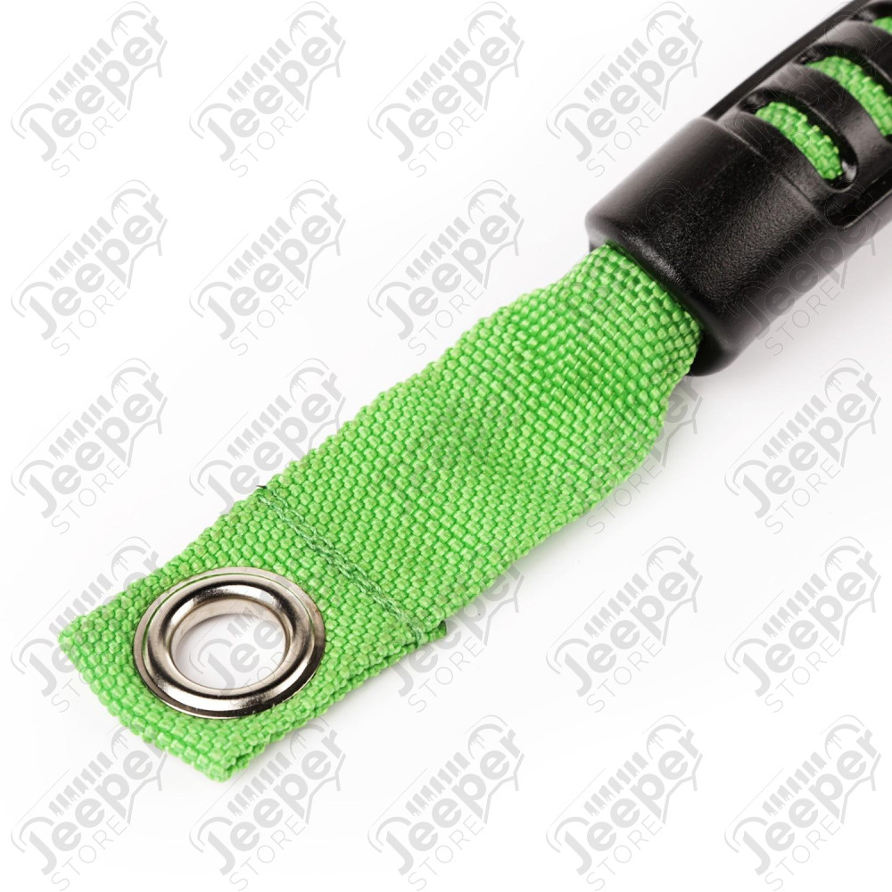 Grab Handle, A-Pillar Mounted, Green 07-18 Jeep Wrangler JK