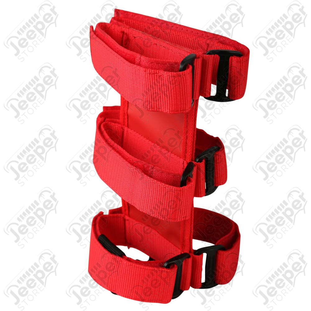 Fire Extinguisher Holder, Sport Bar Mounted, Red 55-19 CJ/Wrangler