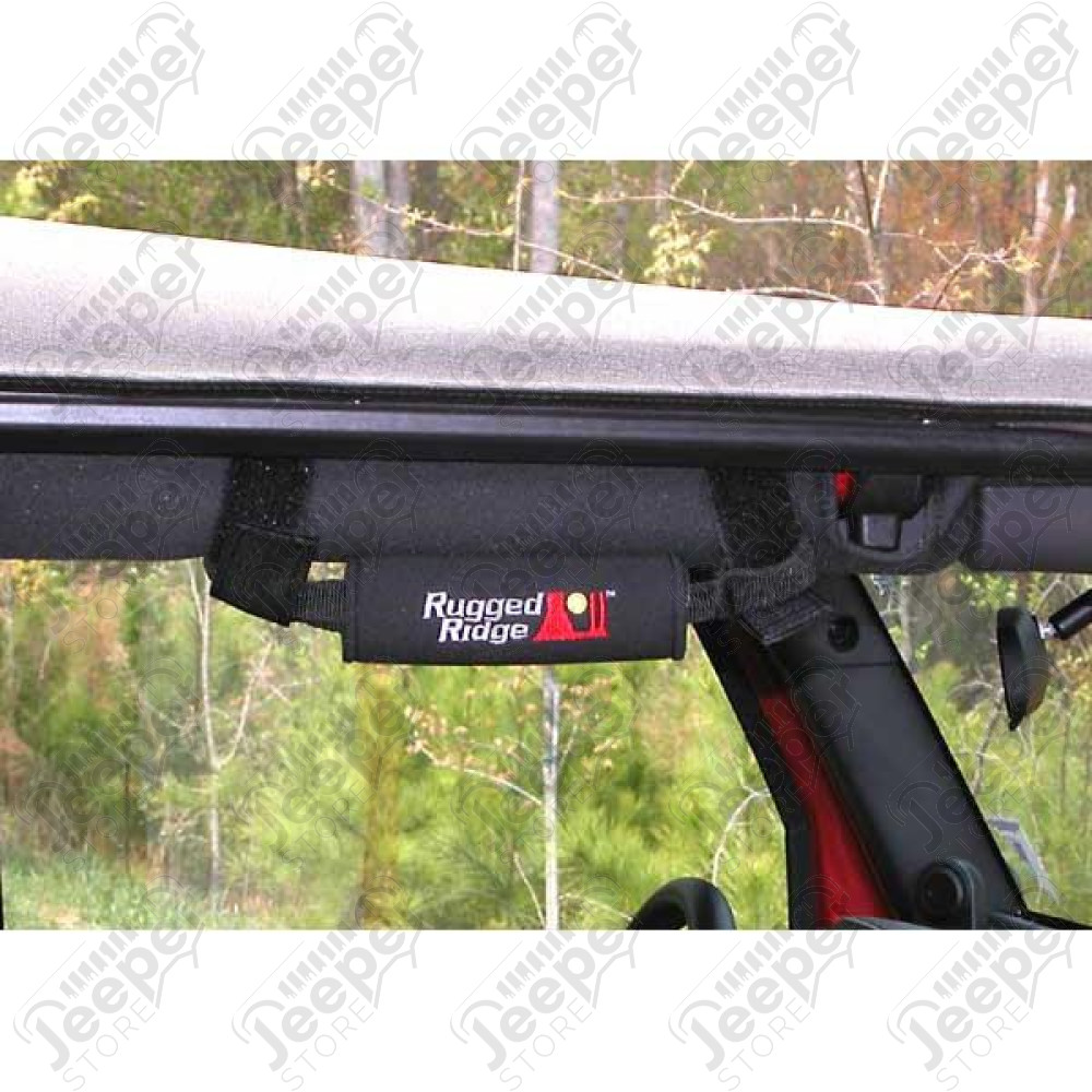 Neoprene Grab Handles, Black; 55-20 CJ/Wrangler/JT