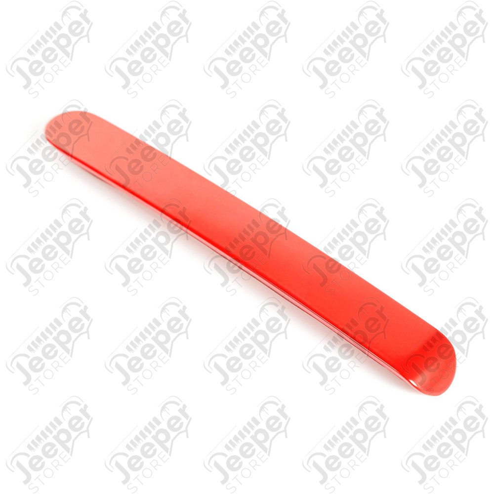 Elite Door Handle Inserts, Red 07-18 Jeep Wrangler JKU, 4 Door