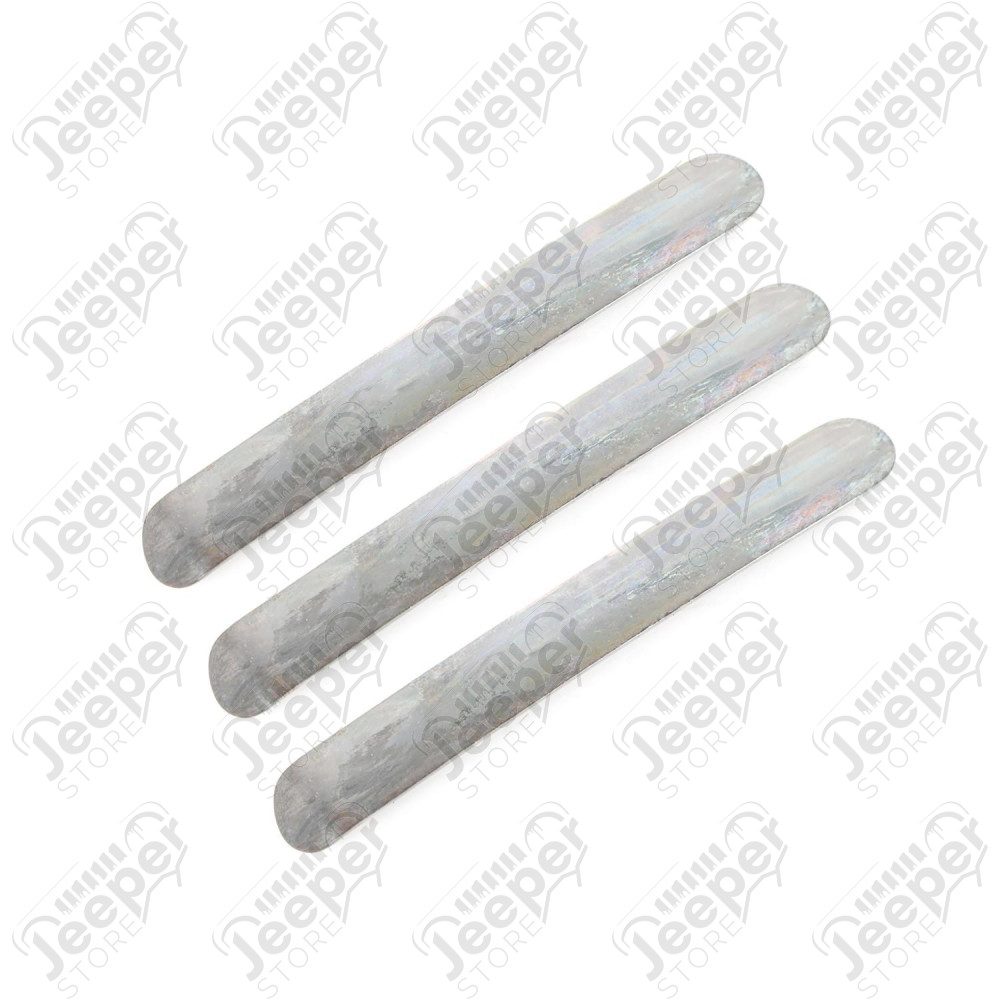 Elite Door Handle Inserts, Paintable; 07-18 Wrangler JK/JKU, 2 Door
