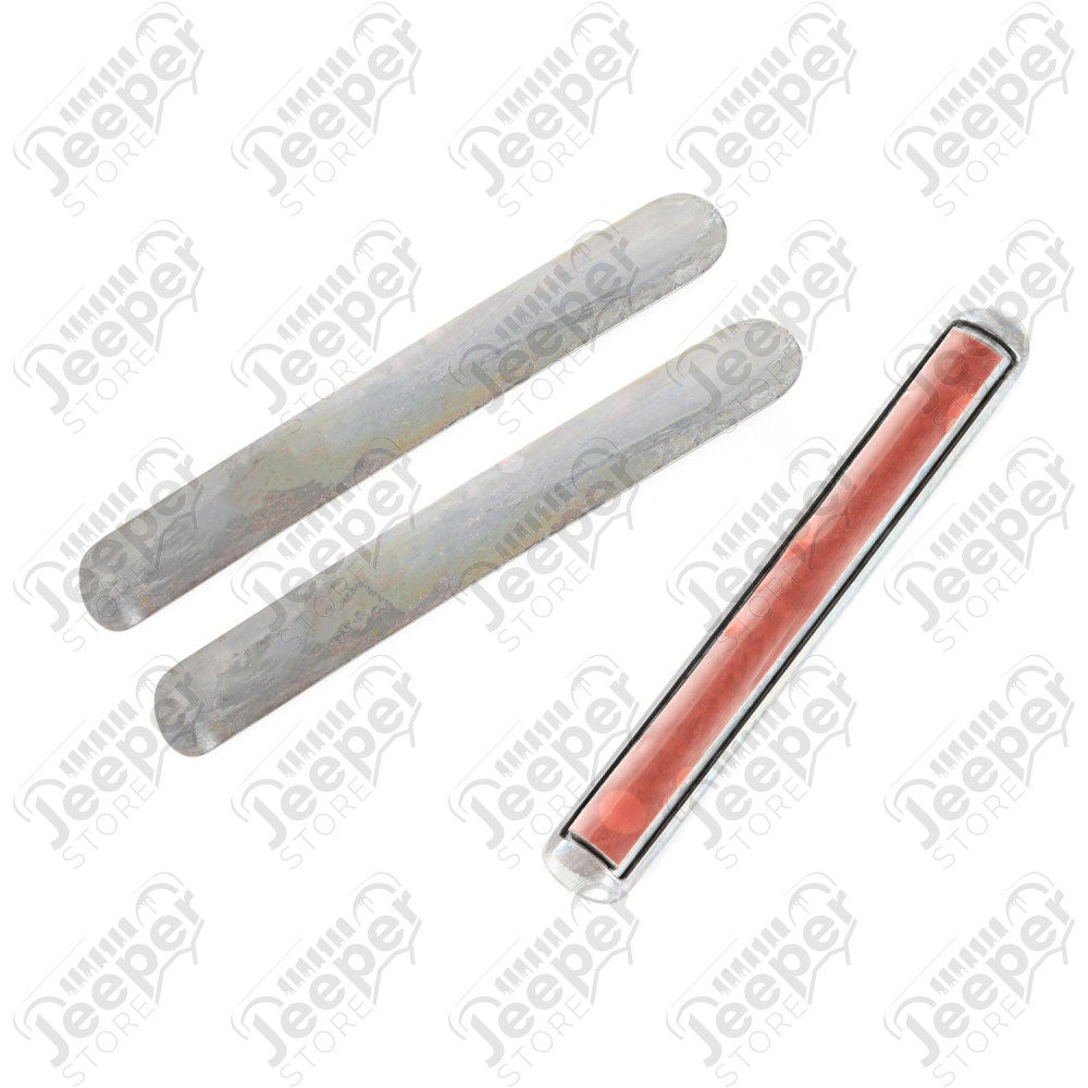 Elite Door Handle Inserts, Paintable 07-18 Wrangler JK/JKU, 2 Door