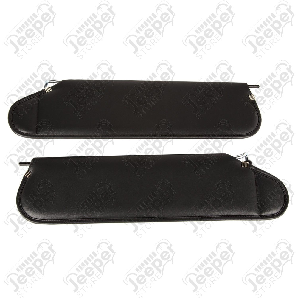 Sun Visor Kit, Agate; 97-02 Jeep Wrangler TJ